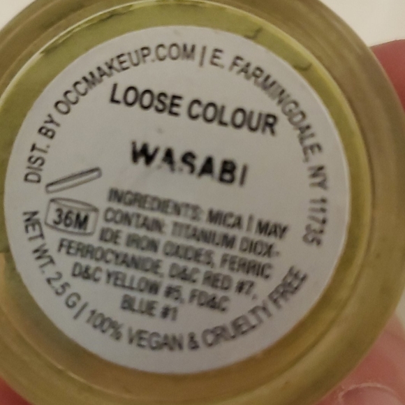 Green shimmer/eyeshadow - wasabi - Picture 5 of 5
